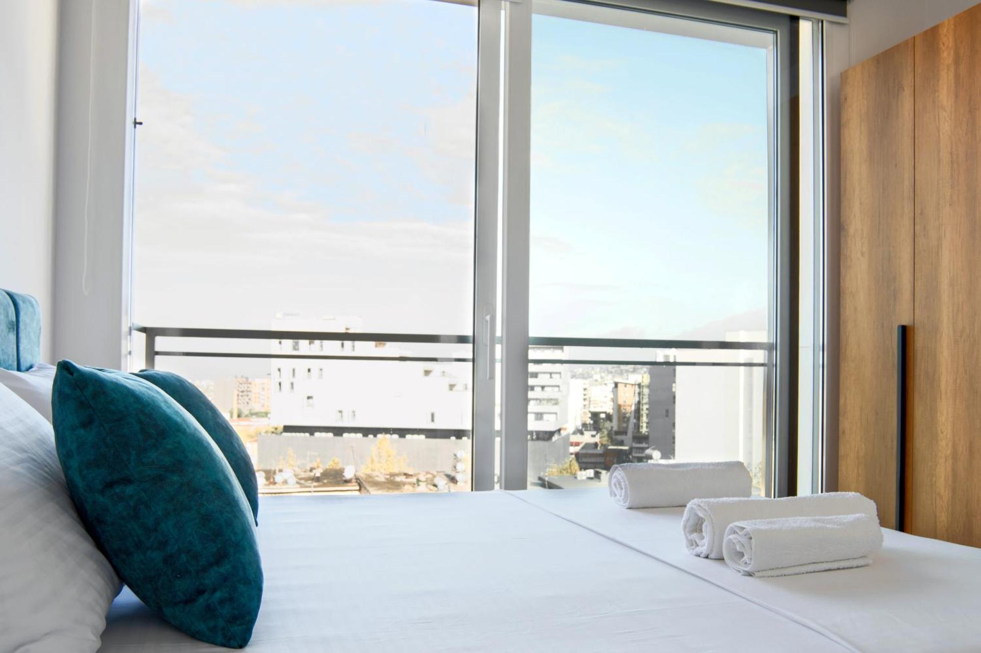 Urban Serenity City Skyline View Apartment 1 Tirana Exterior photo