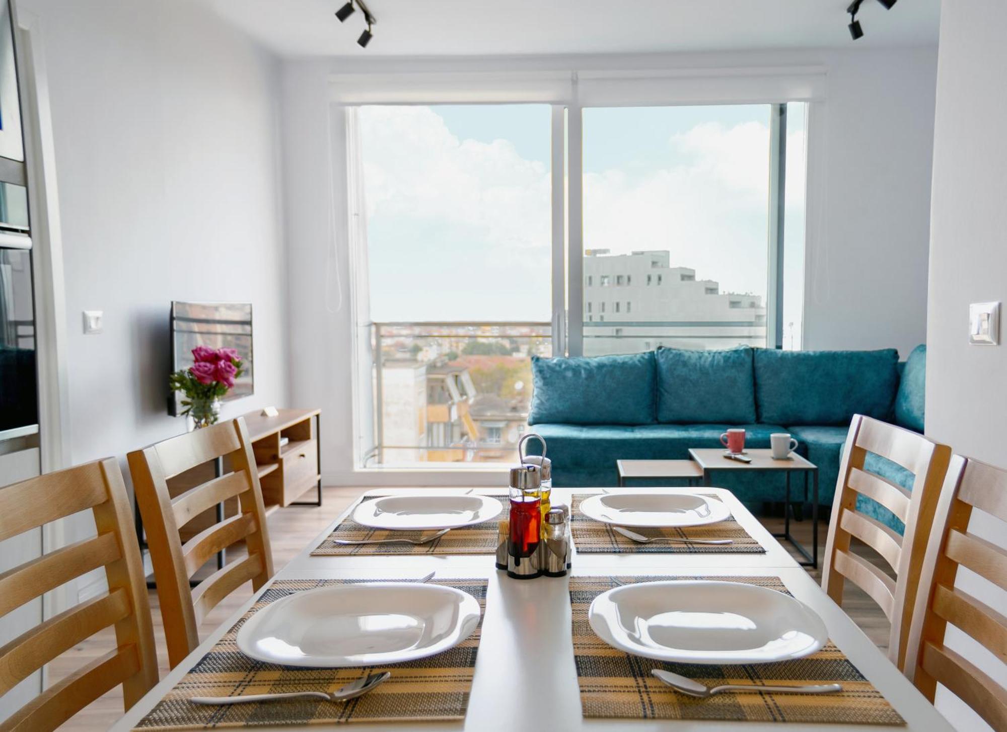 Urban Serenity City Skyline View Apartment 1 Tirana Exterior photo